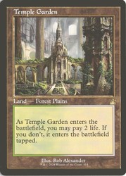 Temple Garden (Retro Frame) - Ravnica Remastered #414 Rare
