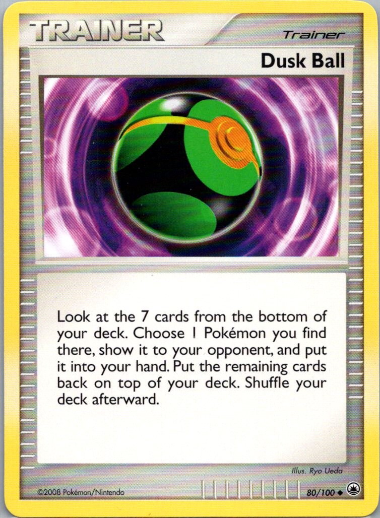 Pokemon TCG Dusk Ball 80/100 Majestic Dawn NM