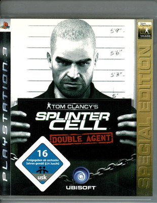 Splinter Cell Double Agent Special Edition PS3 Spiel PlayStation 3 Komplett CIB