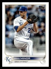 Mike Minor 2022 Topps #155 Kansas City Royals *Buy10get5FREE*