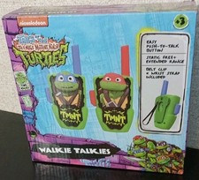 Teenage Mutant Ninja Turtles Mutant Mayhem Walkie Talkies eKids Nickelodeon NIB