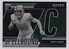 2024 Panini Donruss Elite Spellbound Green Maxx Crosby #21 0j3l