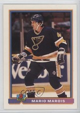 1991-92 Bowman Mario Marois #380 0a4