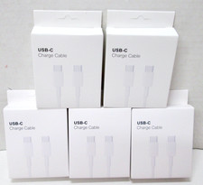 Lot of 5- 3' - USB-C to USB- C Cable Fast Charging Cord For iPhone 16 17 15 Pro