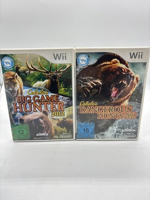 Nintendo Wii Big Game Hunter 2012 + Dangerous Hunts 2013 - mit OVP