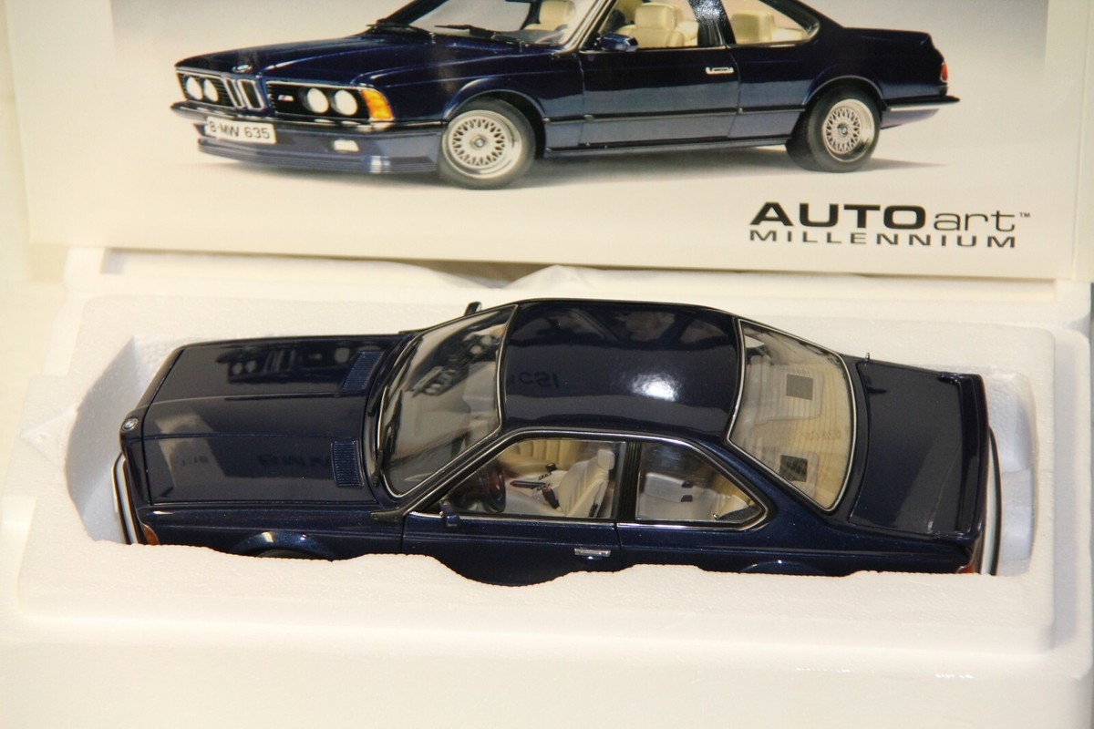 1/18 AUTOART BMW M 635 CSI , BLEU #70527 , NEUF | eBay