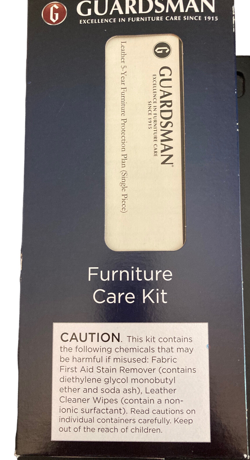 Guardsman Furniture Care Kit for Fabric, Wood & Leathers Complete NEW