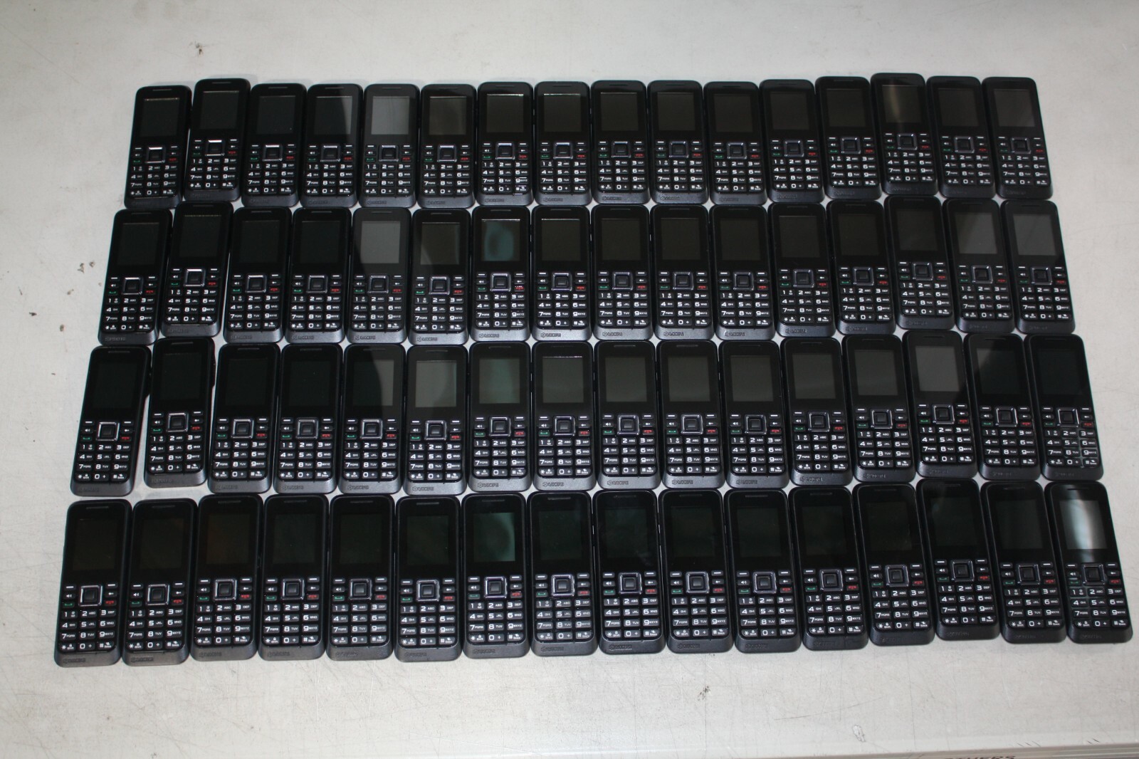 Lot of (64) Kyocera Rally S1370 - Black (T-Mobile) Cellular Phone - Handset Only