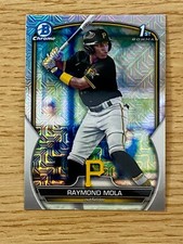 2023 BOWMAN CHROME MOJO 1ST CARD RAYMOND MOLA PIRATES #BCP-198