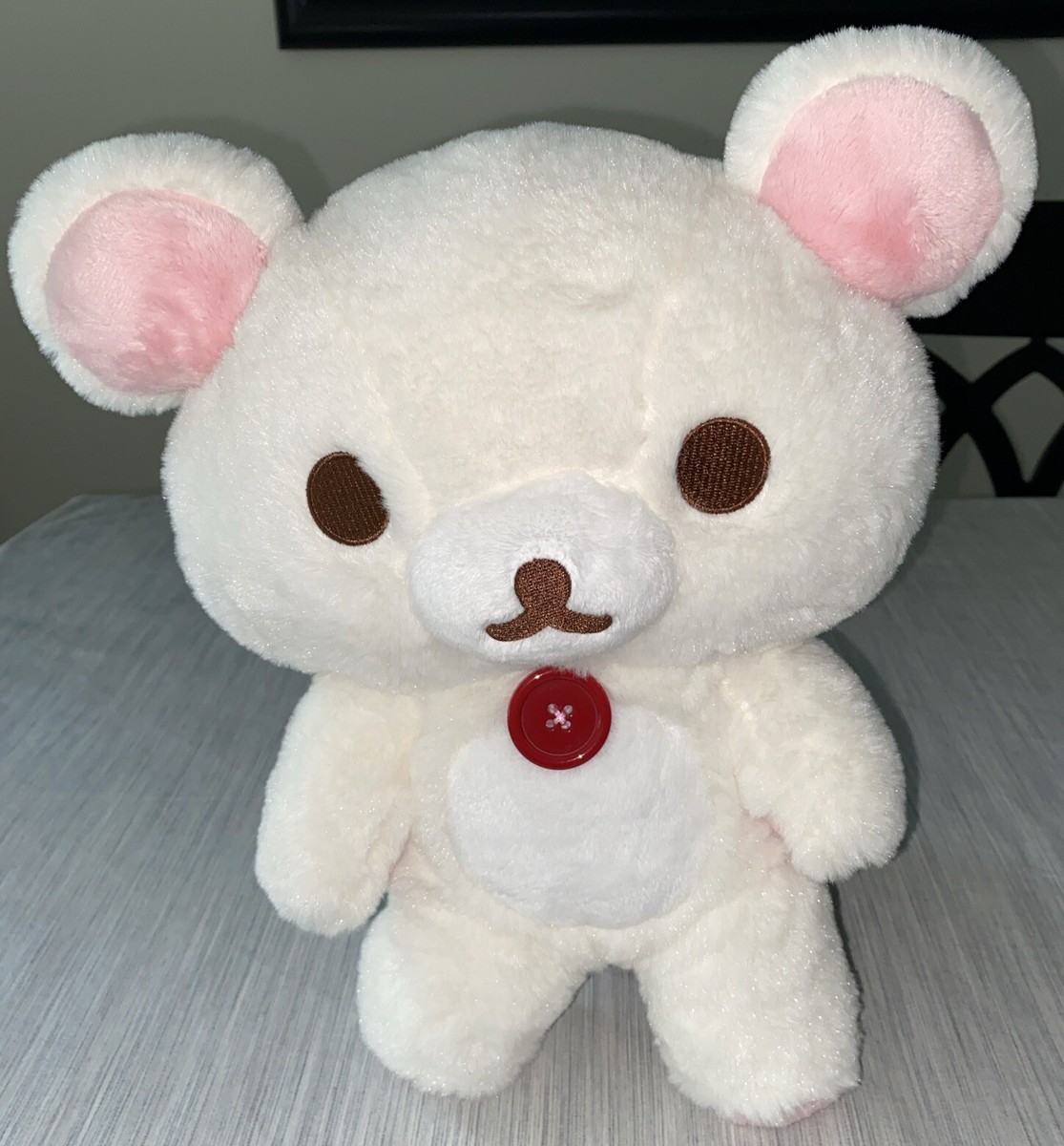 Korilakkuma Fuzzy Standing Medium Fluffy Plush Rilakkuma San-X New