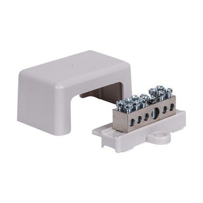 Potentialausgleichsschiene Bad Erdungsschiene Potischiene Erdung 25mm2 5x6mm VDE