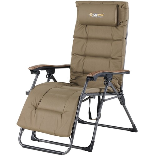 OZtrail Brampton Sun Lounge Chair - Picture 3 of 11