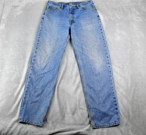 Levis Jeans 550 Herren 38X36 (36x34 Maße) Blau Denim Relaxed Straight