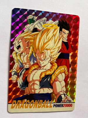 1999 DRAGON BALL Z Card #136 GOGETA PICCOLO GOTENS Peru Edition