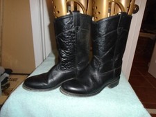 OLD WEST CRY4110G Corona Calf Leather Western Cowboy Boots Youth Size 6
