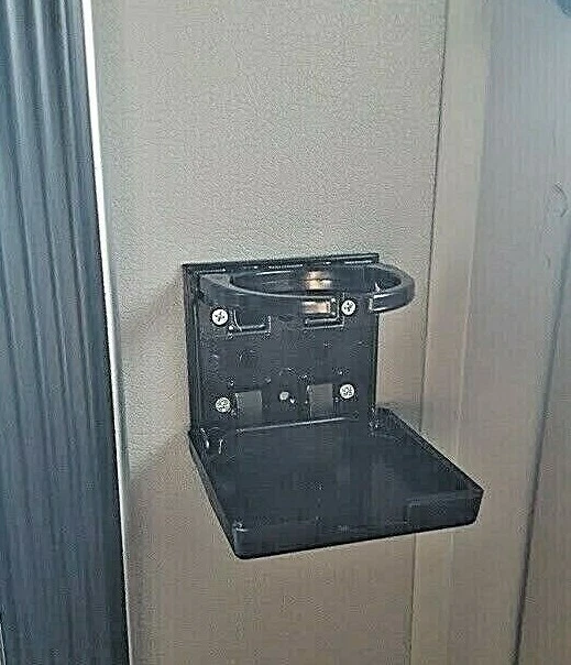 NEGRO VOLVO VNL CAMIÓN SEMI TAZA PORTAVASOS PLEGABLE CABINA PARA DORMIR CONDOMINIO Foto 2 de 4