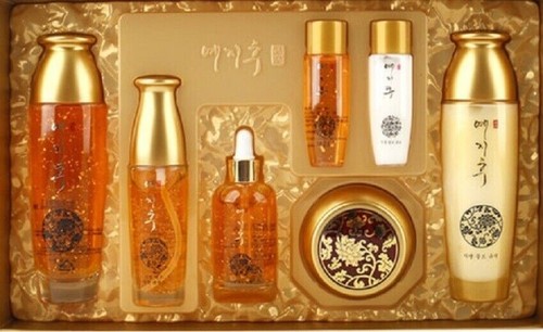 Crème Anti-âge YEZIHU Coréenne à L'Or Et Au Ginseng - Hydratante, Rides, Fermeté