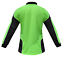 thumbnail 23 - 3x HI VIS POLO SHIRT PANEL WITH PIPING,FLUORO WORK WEAR COOL DRY,LONG SLEEVE