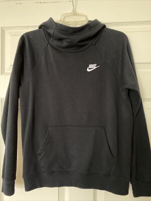 women's nike sportswear funnel neck fleece pullover hoodie