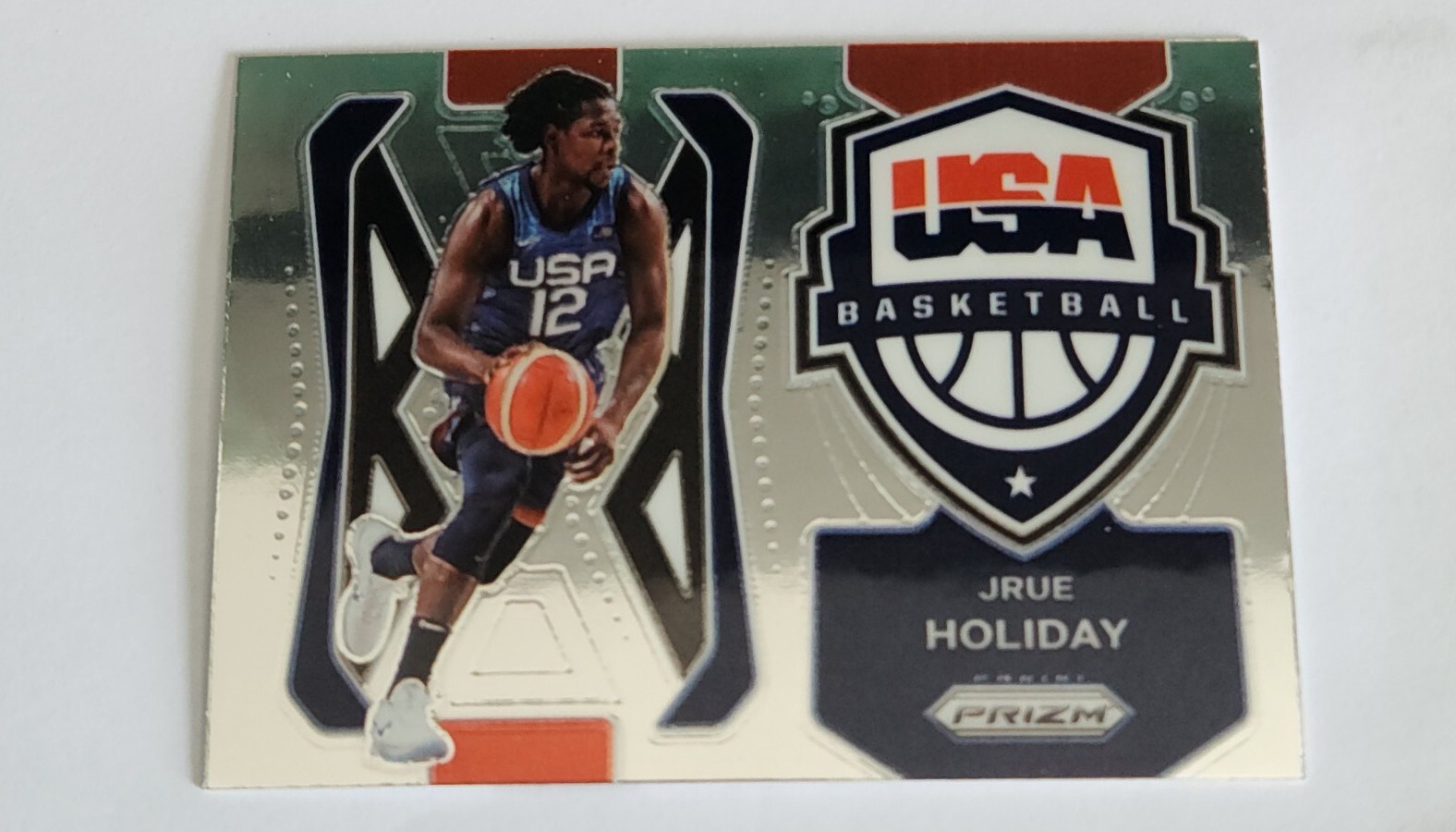 2021-22 Panini Prizm Jrue Holiday USA Basketball Insert #8