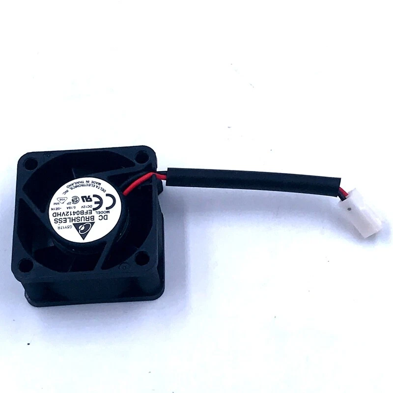 Delta EFB0412VHD 4020 4cm 40mm DC 12V 0.18A 2-pin 1U case axial cooling fans - Image 3 of 4