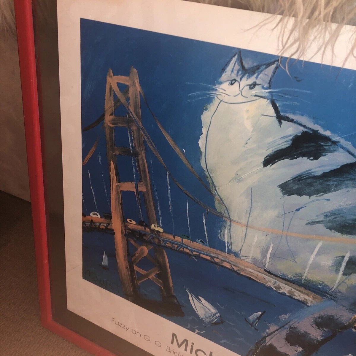 マイケルルー画題Fuzzy on GG Bridge