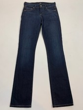 Citizens of Humanity Dark Wash Straight Leg Stretch Jeans AVA Low Rise 24