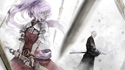 Anime banpai akira crossover devil may cry katana Custom Gaming Mat Desk