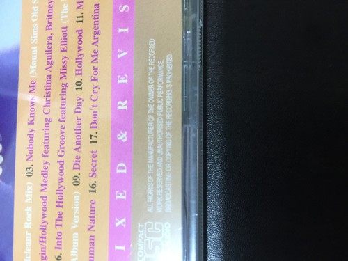 madonna remixed & revisited cd album red picutre disc RARE - Picture 11 of 15