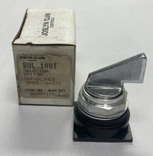 JOSLYN CLARK,100T-SL3MC3,SELECTOR SWITCH NOS