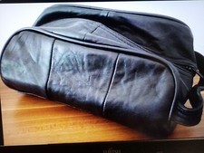 Beautycase, Kulturtasche/-beutel aus echt Leder, z.B. für Reiseutensilien, etc.