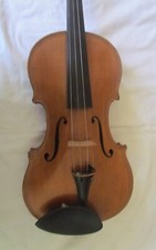 4/4violin from the E.H.Roth shop, labeled OSKAR HERMANN SEIDEL, Maggini copy