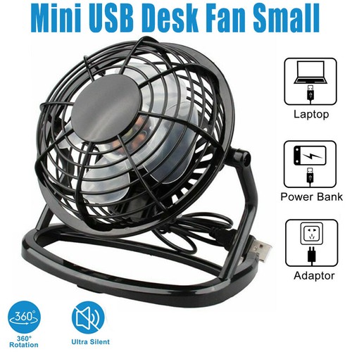 Air Cooler USB Power Portable Table Fan 