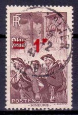 1940-41 FRANCE Timbre Y & T N° 489 Oblitéré