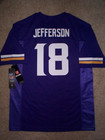 (2025-2026) Vikings JUSTIN JEFFERSON nfl Jersey YOUTH KIDS BOYS (L-LARGE 14-16)