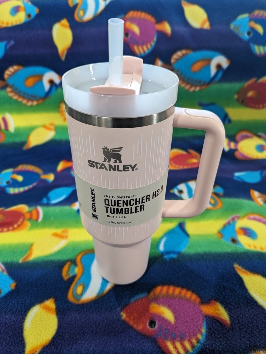 NEW Stanley Flowstate Quencher 40oz Tumbler Soft Rain Bloom