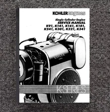 Engine Service Manual Kohler K Series K90 K91 K141 K161 K181 K241 K301 K321