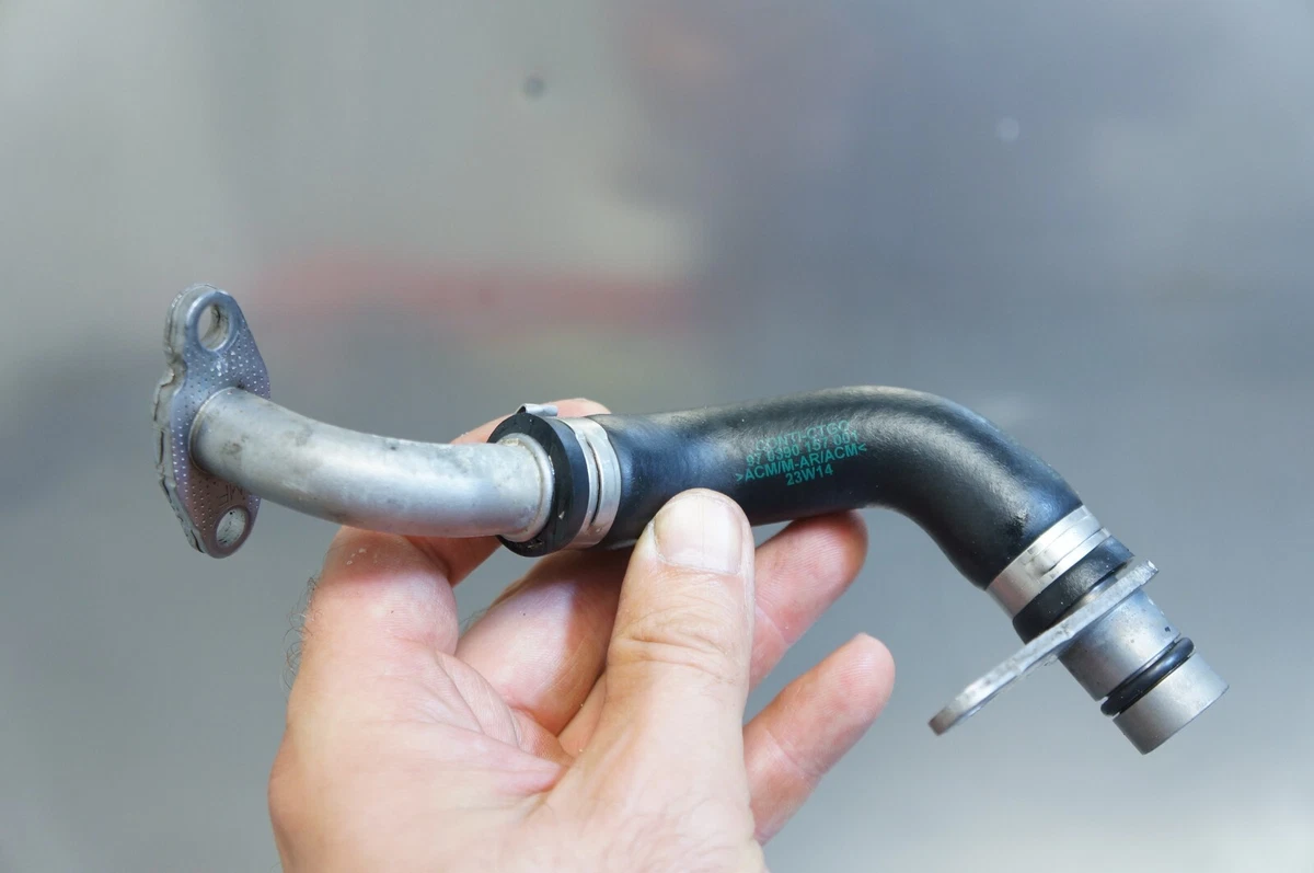 2012-2016 bmw 528i 2.0l turbo oil pipe hose line outlet 8626653 | eBay 