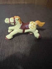 Fisher Price Great Adventures Castle Yellow Horse Imaginex 4" Long