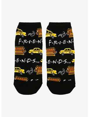 New Friends TV Show No-Show Socks Taxi / Central Perk Couch HYP