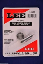 Lee 90163 Case Length Gauge & Shell Holder 45 Colt 45 Long Colt #90163