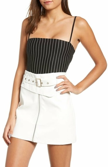 pinstripe bodysuit