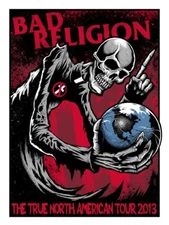 Bad Religion Reprint 13" x 19" Concert Poster