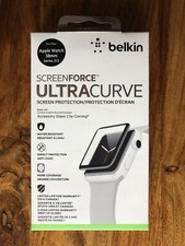 Belkin Screenforce UltraCurve Apple Watch Screen Protector 38mm Series 2/3
