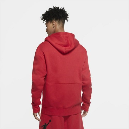 Nike Men\u0026#039;s Air Jordan Jumpman Fleece Full-Zip Red Hoodie CK6679-687 |  eBay