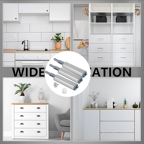 10 Stück Push to Open Schrank Tür Magnetschnäpper Drucktüröffner Möbelmagnet Set - Bild 5 von 14