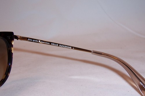 NUEVAS GAFAS DE SOL KATE SPADE JAZZLYN/S 2IK-HA HABANA DORADAS/MARRONES AUTÉNTICAS - Imagen 8 de 8