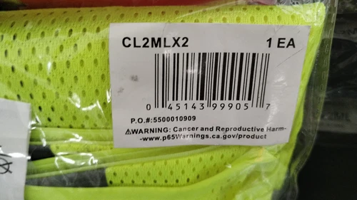LOT OF 33 MCR Safety CL2ML High Visibility Vest Unisex LARGE XL AND 2X NEW image 4
