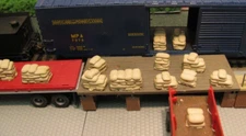 HO Scale Feed/Grain Sacks - Scenery Accessories