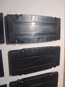L Lego Lot 6 Black Technic Panel 5 x 11 x 1 64782 42066 42069 70165 42056 42175
